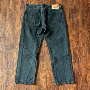 Levi 505 Black Jeans